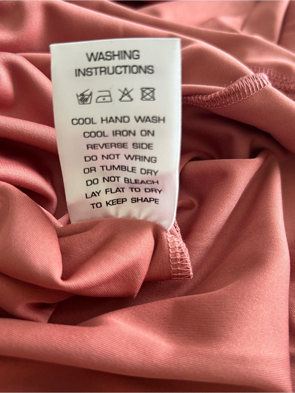 Long-Sleeve Wide-Leg Jumpsuit in Dusty Rose Size 2X NO BELT - Picture 6 of 15